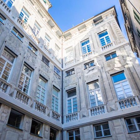 Ferienwohnung Elegante Loft In Centro Storico Acquario Genua Exterior foto
