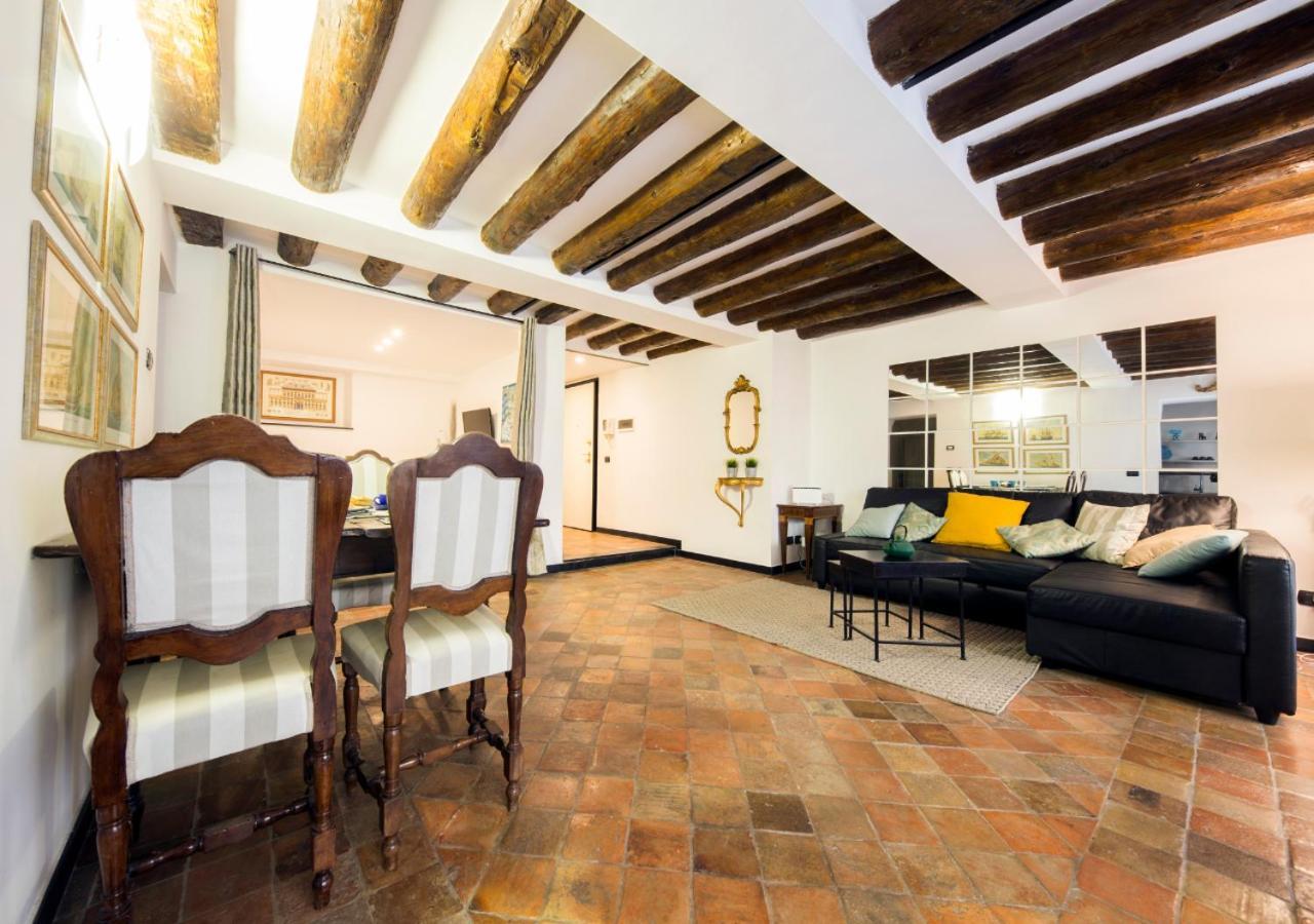 Ferienwohnung Elegante Loft In Centro Storico Acquario Genua Exterior foto