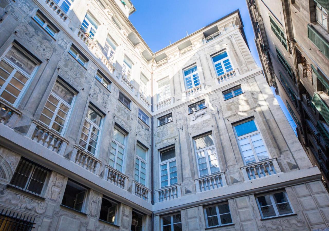 Ferienwohnung Elegante Loft In Centro Storico Acquario Genua Exterior foto