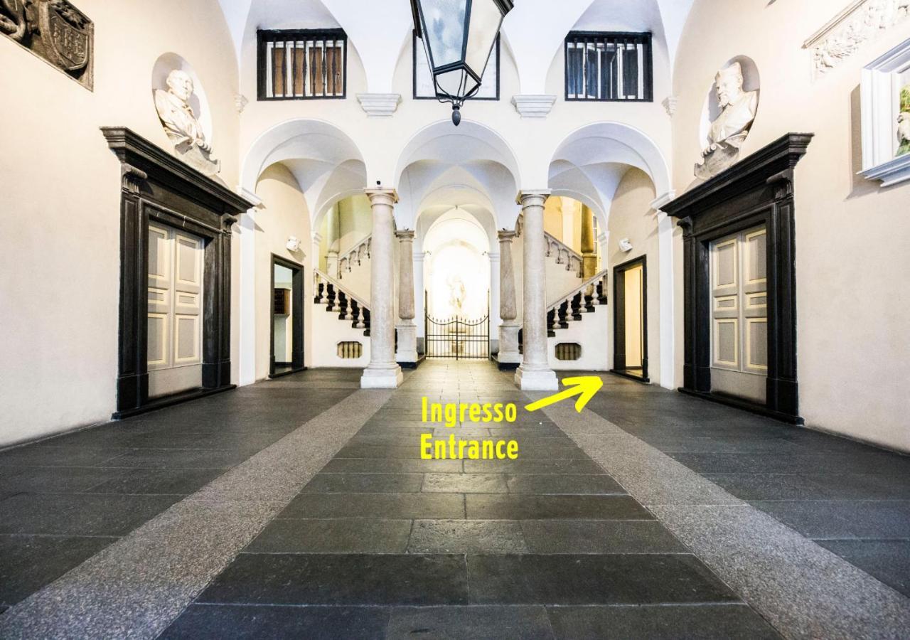 Ferienwohnung Elegante Loft In Centro Storico Acquario Genua Exterior foto